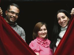 Escena. Saúl Naranjo, Lourdes Salmerón y Paloma Padilla estrenan hoy “Antonieta, fantasma de Notre-Dame” en Casa Reforma. EL INFORMADOR • A. Camacho