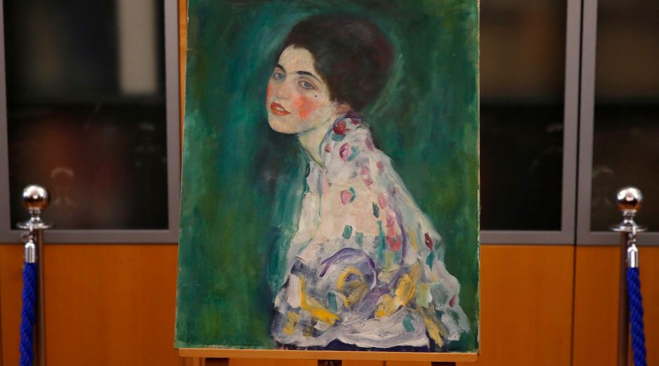 El cuadro ''Retrato de una dama'' desapareció en febrero de 1997 del museo de Piacenza mientras realizaban obras de renovación. AP / A. Calanni