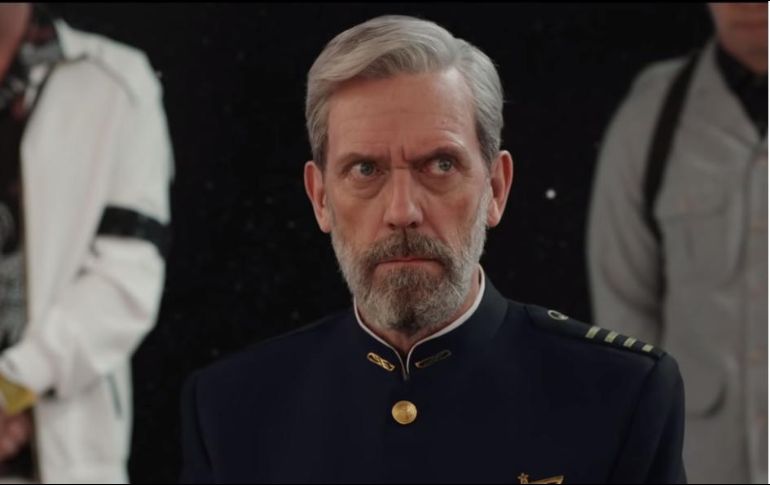Hugh Laurie será el capitán de un crucero espacial de lujo que, debido a una falla, se queda varado en el espacio. ESPECIAL/HBO
