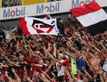 La afición de Atlas no se comportó y repitió, al menos tres veces, el grito homofóbico que la FIFA busca erradicar. IMAGO7/F. Meza