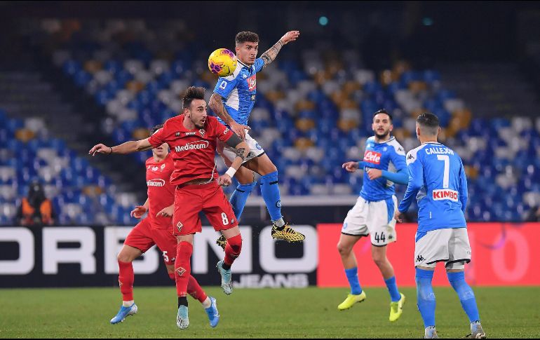 Napoli sumó su tercer descalabro en fila en la Serie A. AP / Cafaro