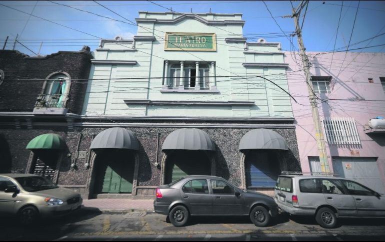 Teatro María Teresa. El recinto se ubica en el barrio Capilla de Jesús, en el Centro de Guadalajara. EL INFORMADOR / F. Atilano
