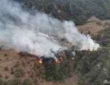 Las labores de extinción comenzaron a las 18:45 horas, informaron autoridades. ESPECIAL/Bomberos de Zapopan