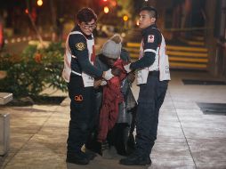 En el Centro tapatío se llevan a cabo recorridos para dar apoyo a las personas en situación de calle. EL INFORMADOR/G. Gallo