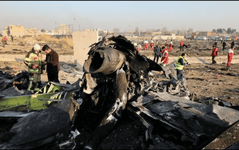 Irán derribó por error un avión de Ukraine International Airlines el pasado 8 de enero, causando la muerte de 176 pasajeros. AP / ARCHIVO