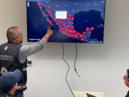 La Coordinación Nacional de Protección Civil revisó ayer aspectos del Macrosimulacro Nacional 2020.  TWITTER/CNPC_MX