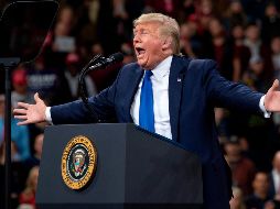 La nota legal de 110 páginas de la Casa Blanca cambia el tono a uno más jurídico ante el proceso contra Trump. AFP/S. Loeb