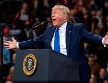 La nota legal de 110 páginas de la Casa Blanca cambia el tono a uno más jurídico ante el proceso contra Trump. AFP/S. Loeb