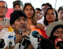 Evo Morales se declaró aún 
