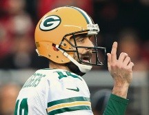Confiado. Rodgers espera tener mejores armas ofensivas para la próxima campaña. AFP • S. Haffey