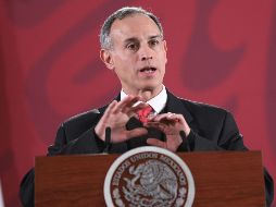 Hugo López-Gatell dijo que hay también un proceso de incorporación al sistema IMSS-Bienestar de la población no asegurada en todo el país. EFE/S. Gutiérrez