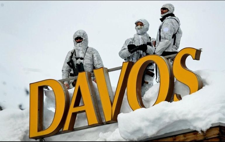 La seguridad es estricta durante el Foro de Davos. GETTY IMAGES