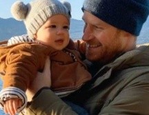 Se cree que esta fotografía de Harry y Archie fue tomada en la isla de Vancouver. PA MEDIA