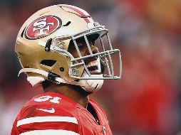 Ffigura. Mostert anotó cuatro veces en la Final de Conferencia ante Green Bay el pasado domingo. AFP/E. Shaw