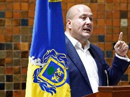 “Para hipotecar el futuro del Estado, para desmantelar el sistema de salud y para vulnerar el pacto federal jamás va a contar conmigo”, dijo Alfaro. EL INFORMADOR / ARCHIVO