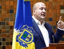 “Para hipotecar el futuro del Estado, para desmantelar el sistema de salud y para vulnerar el pacto federal jamás va a contar conmigo”, dijo Alfaro. EL INFORMADOR / ARCHIVO