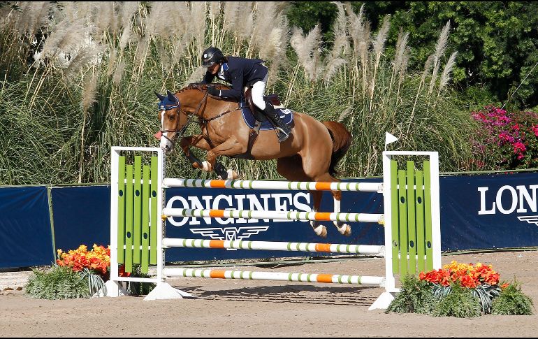 Triunfador. Martín del Campo hizo binomio con “Ben Gun” para ganar la estelar. EL INFORMADOR / A. Camacho