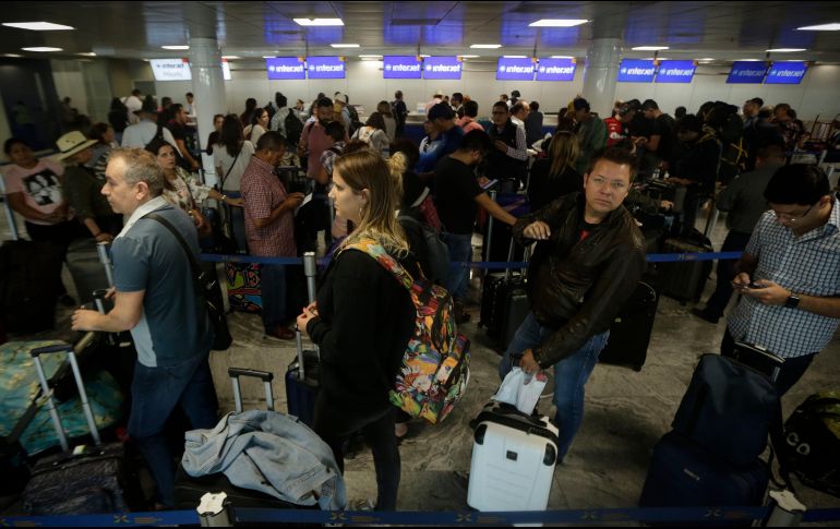 En los aeropuertos internacionales de Guadalajara y Puerto Vallarta también se implementaron acciones de prevención. EL INFORMADOR / ARCHIVO