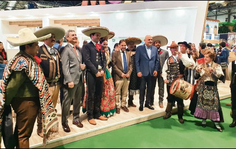 FITUR. En el evento realizado en España se llevó a cabo la alianza entre Jalisco y Salamanca. ESPECIAL