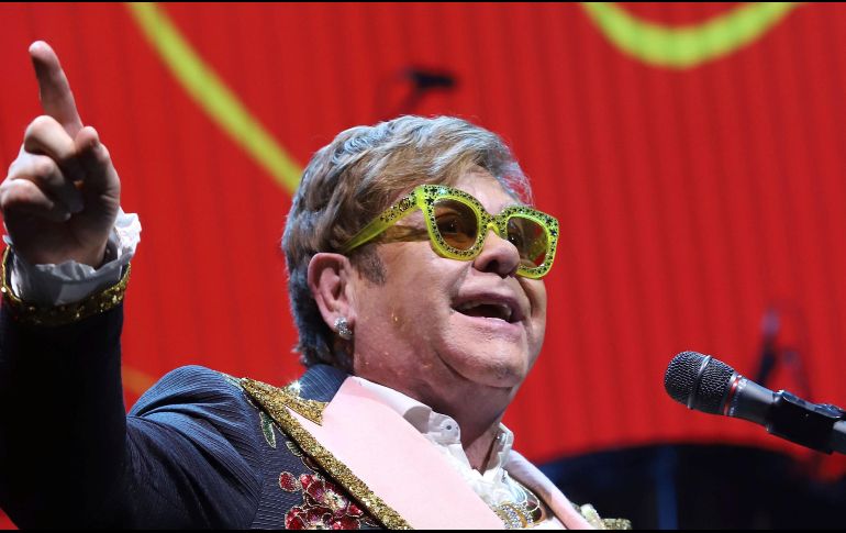 Reciéntemente, Elton John fue acreedor del Globo de Oro. AP / G. Allen