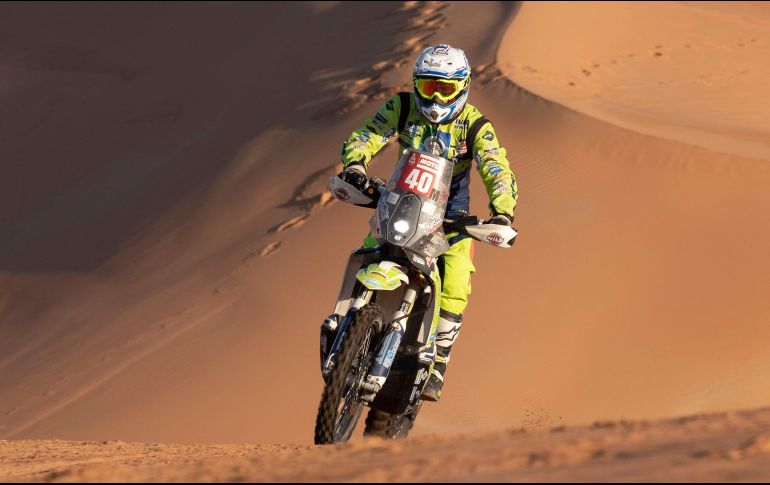 Straver competía en su tercer Dakar. Salió victorioso en la categoría ''Original by Motul'' en 2019. EFE / ARCHIVO