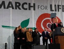 Trump está más que nunca decidido a posicionarse como el presidente más contrario al aborto de la historia. EFE/Y. Gripas