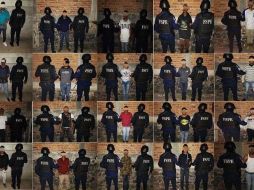 Euerzas federales, Seguridad Pública y la Fiscalía del Estado participaron en este operativo. ESPECIAL