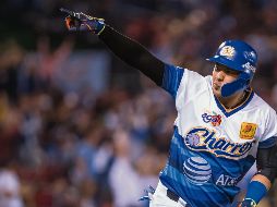 El nativo de Camagüey, Cuba, terminó en el Top-10 de la Liga, con un promedio de .301, producto de 77 imparables en 256 turnos. ESPECIAL/Charros de Jalisco