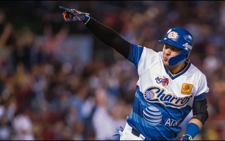 El nativo de Camagüey, Cuba, terminó en el Top-10 de la Liga, con un promedio de .301, producto de 77 imparables en 256 turnos. ESPECIAL/Charros de Jalisco