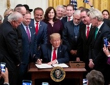 El T-MEC se presenta como una actualización del TLCAN, que Trump criticó durante largo tiempo. AP/A. Brandon