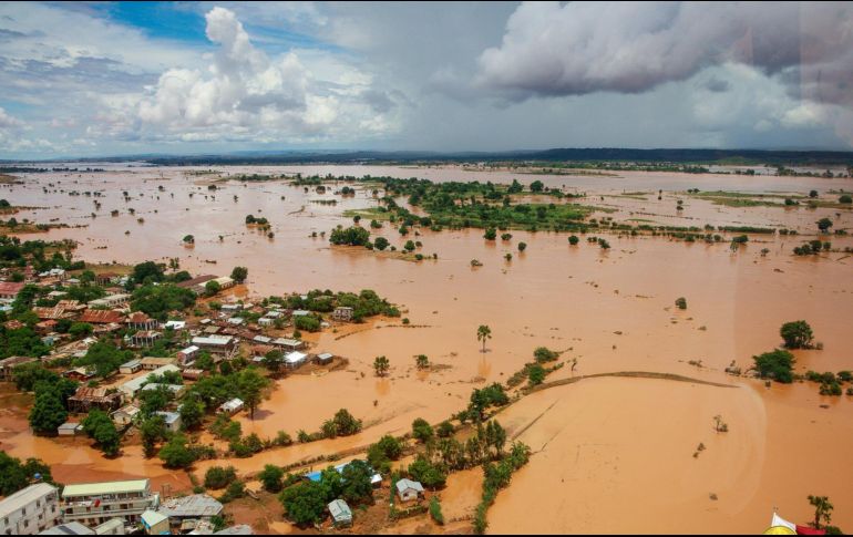 Se reportan 15 personas desaparecidas y 31 víctimas mortales por las fuertes lluvias. ESPECIAL / Presidencia de Madagascar