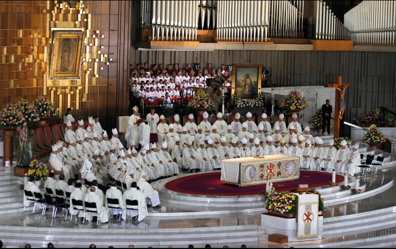 Carlos Aguiar Retes, arzobispo primado de México, pidió a los fieles católicos a elevar una súplica por los nuevos obispos. EFE/ARCHIVO