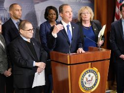El líder del equipo legal, Pat Cipollone, insistió en que no debe permitirse un sabotaje en las próximas elecciones. AFP/A. Wroblewski