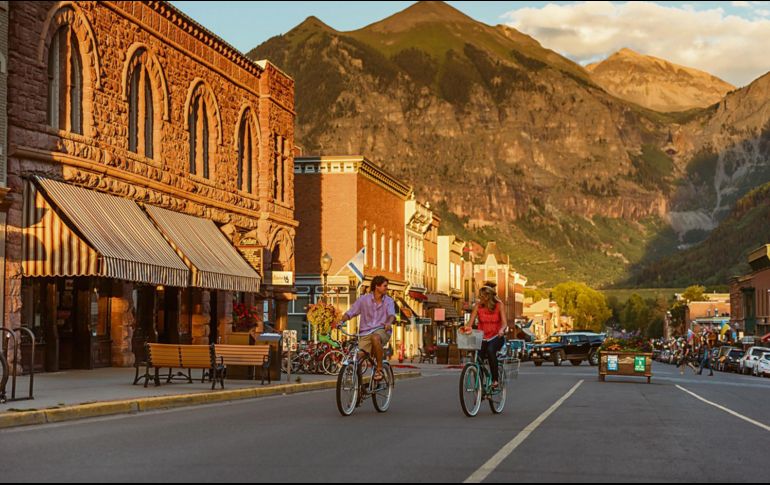Telluride. La ciudad ha ganado fama por su encantador espíritu bohemio y también por la tranquilidad que ofrece a los viajeros. CORTESÍA / Turismo Colorado