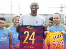 Bryant falleció en un accidente de helicóptero a sus 41 años. ESPECIAL / fcbarcelona.es