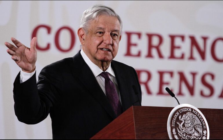 López Obrador resaltó que ahora está representando a todos los ciudadanos. NTX / A. Guzmán