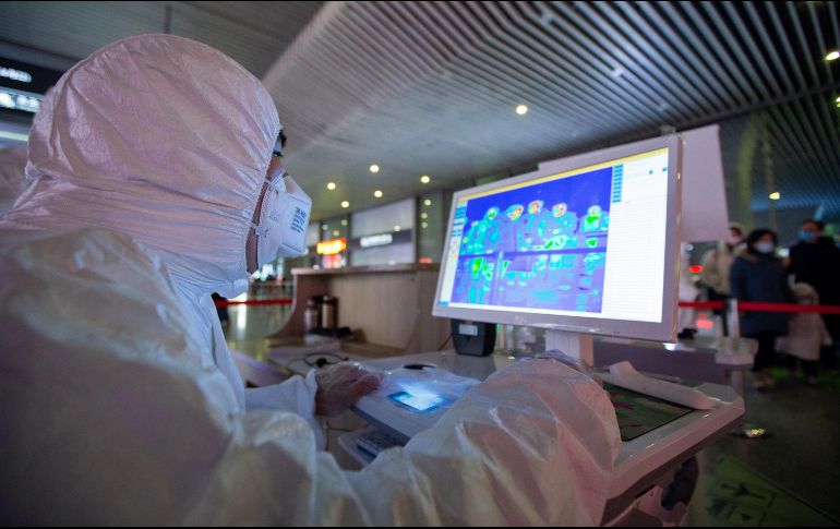 Tras presentar los síntomas, se tomaron muestras al paciente el sábado 26 y estas dieron positivo para el coronavirus; se encuentra en observación. EFE / S. Yang Chin