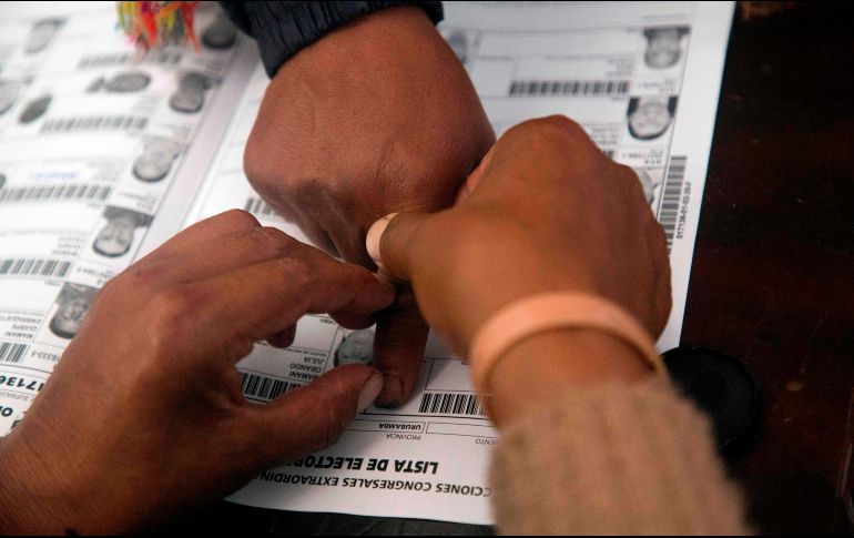 Los peruanos votaron ayer en elecciones legisltativas. AP/ARCHIVO