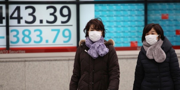 Bolsa mexicana cae 2.23% por efecto de coronavirus