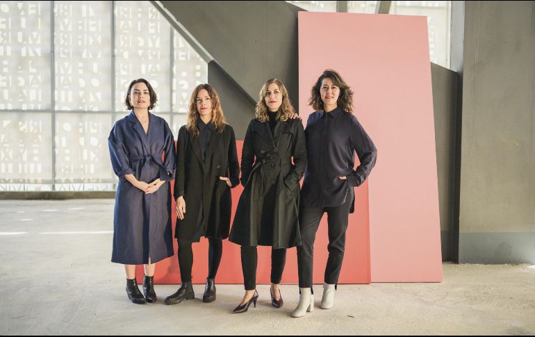 Organizan. Karla Vázquez, Ana Paula Orozco, Virginia Jáuregui y Kenya Rodríguez. CORTESÍA
