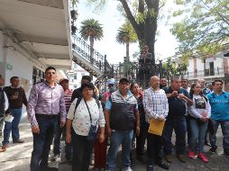 La titular de Segob recibió a 33 papás y mamás de niños con cáncer que se atienden en hospitales de la Cdmx, Edomex, Veracruz, Michoacán, Guerrero, Baja California y Oaxaca. NTX / G. Durán