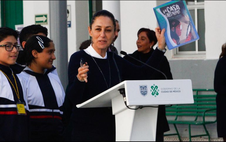 La jefa de Gobierno de la Ciudad de México, Claudia Sheinbaum, encabeza la jornada 