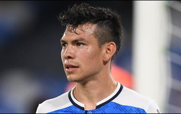 Ignorado. Hirving Lozano no ha cumplido con las expectativas que se tenían de él en el verano, cuando se convirtió en el fichaje más caro en la historia del Napoli. TWITTER/@sscnapoliES