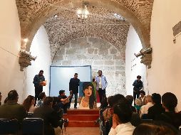 Ex Convento del Carmen. En el recinto se juntaron artistas y agentes culturales para expresar ante el CECA sus inconformidades con Cultura Jalisco. EL INFORMADOR • R. Romero 