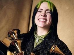 Eilish consiguió el fin de semana pasado cuatro Premios Grammy. INSTAGRAM / @billieeilish