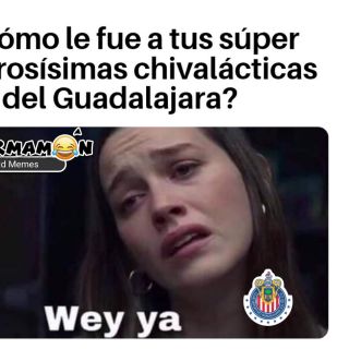 Tras derrota con Dorados, apalean con memes a las "Chivalácticas"