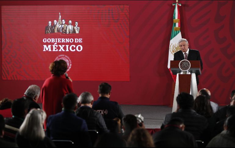 El Presidente resalta las buenas relaciones que mantiene México con los países centroamericanos. EFE/J. Méndez