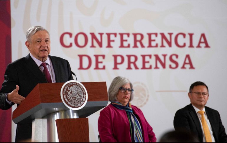 El Presidente celebra que se haya dejado en libertad a Miguel López Vega, activista que se opone a la construcción de un drenaje de aguas industriales que desembocaría en el río Metlapanapa, en Puebla. SUN / D. Espinosa