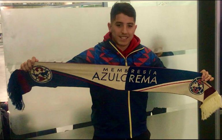 ''Sé lo grande que es este club en México. Mi prioridad fue venir al América'', dijo el mediocampista. SUN / R. Treviño