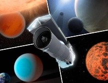 El Spitzer tomó imágenes de estrellas y galaxias a través de nubes de polvo, descubrió un enorme y casi invisible anillo alrededor de Saturno, entre otros hallazgos. ESPECIAL / nasa.gov